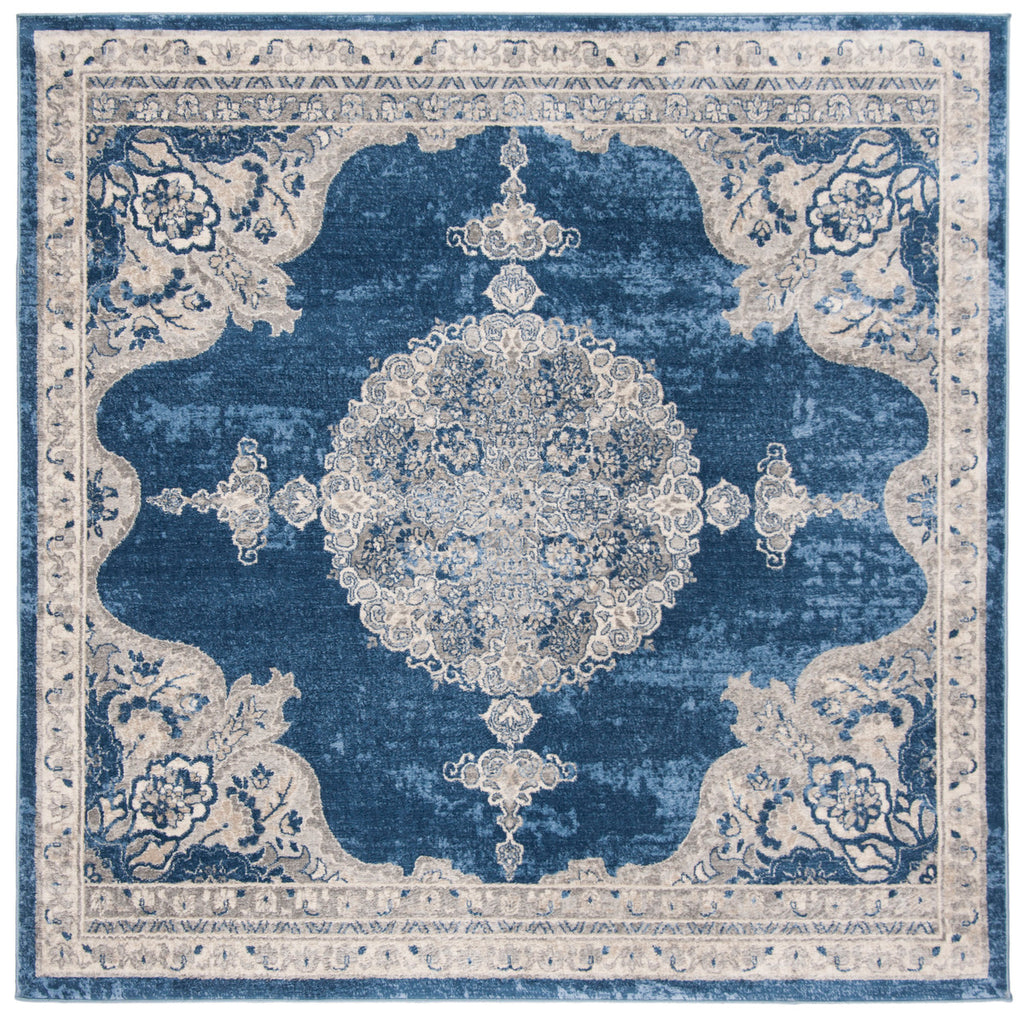 safavieh clearance brentwood bnt867m navy rug