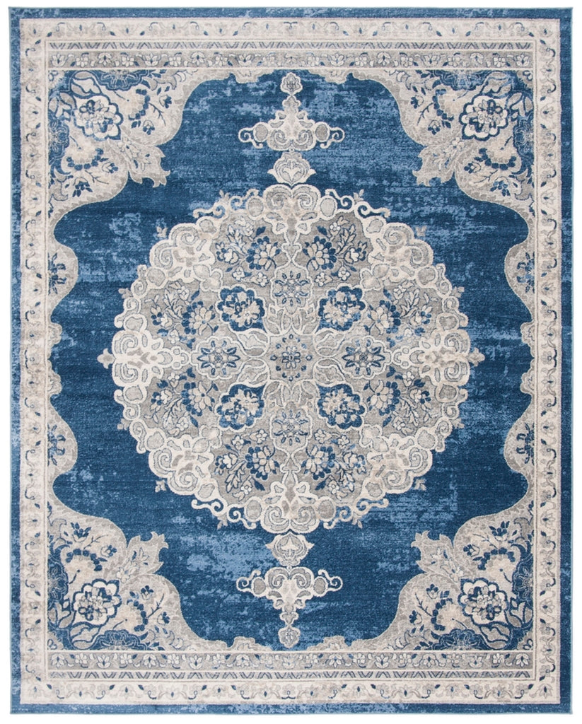 safavieh clearance brentwood bnt867m navy rug