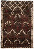 safavieh clearance bohemian boh668a dark brown rug