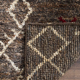 safavieh clearance bohemian boh668a dark brown rug