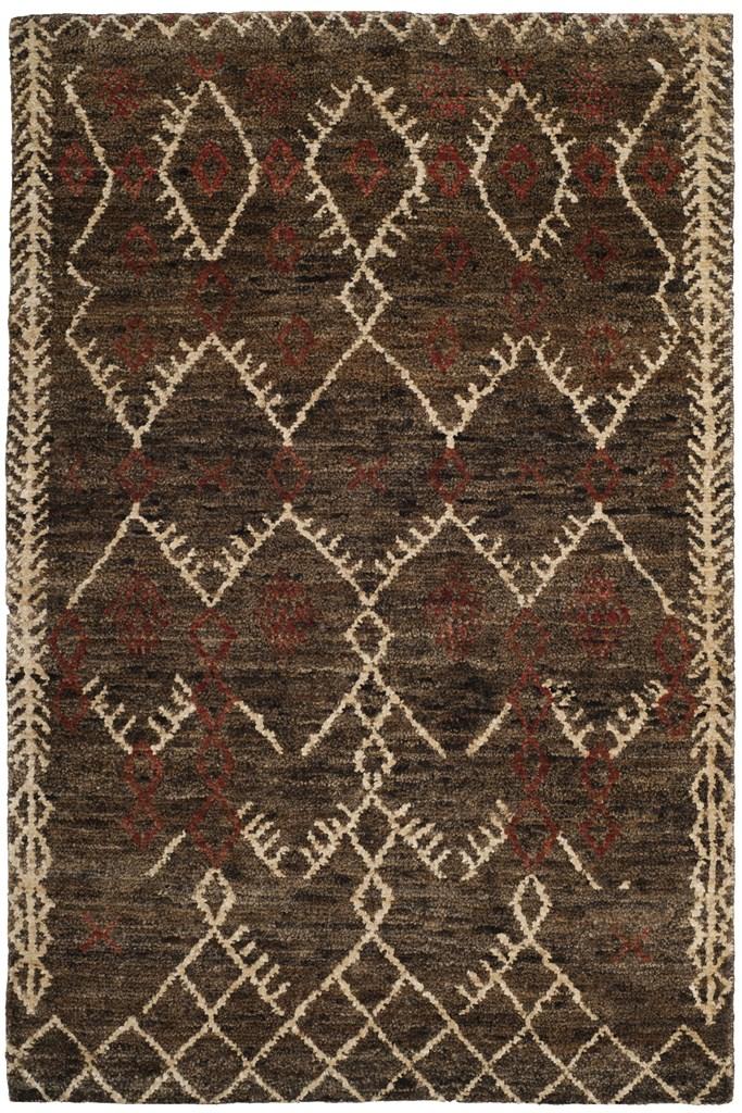 safavieh clearance bohemian boh668a dark brown rug