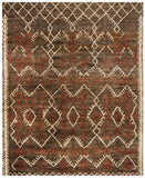 safavieh clearance bohemian boh668a dark brown rug