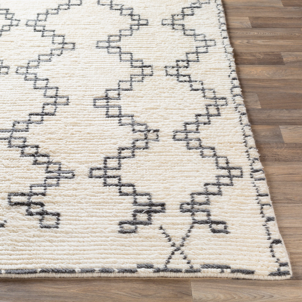 surya beni ourain bon 2301 cream rug