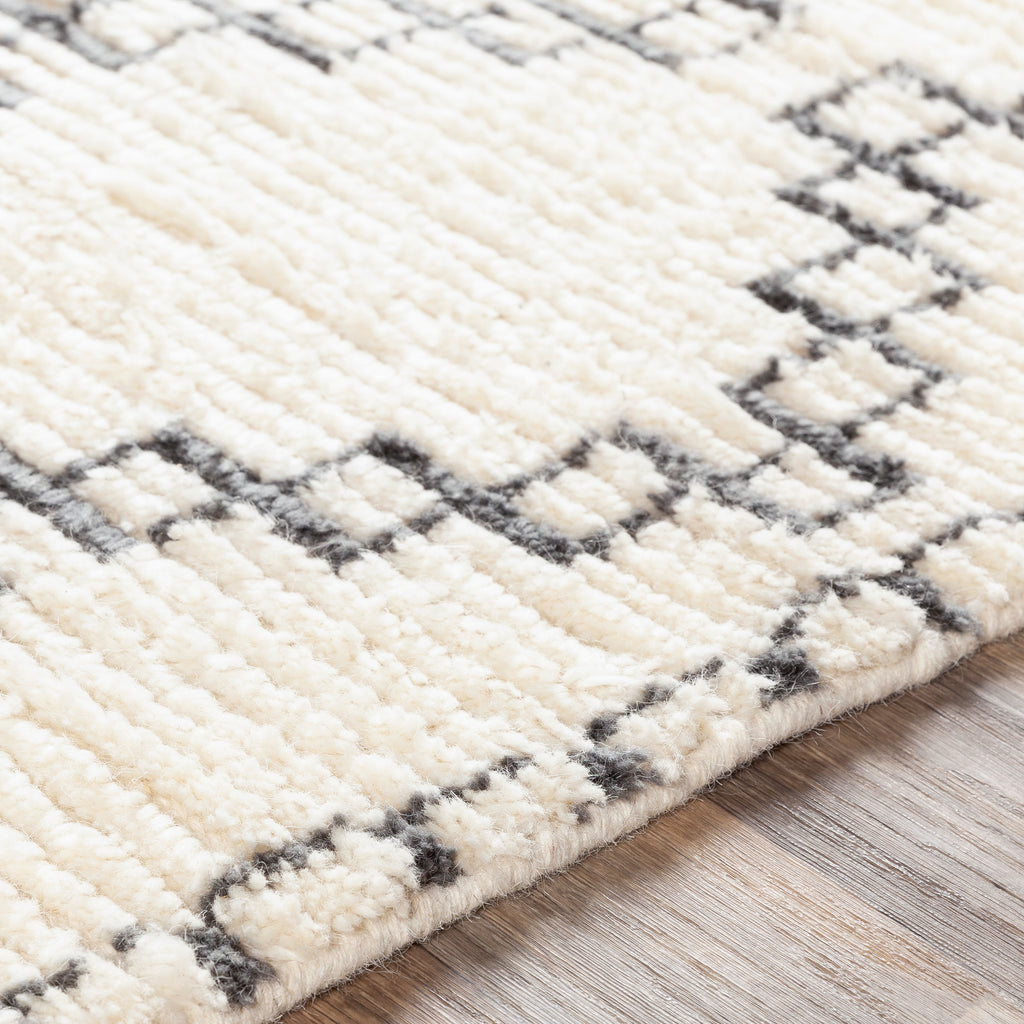 surya beni ourain bon 2301 cream rug