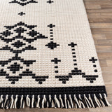 surya rug co beni ourain bon 2302 black rug