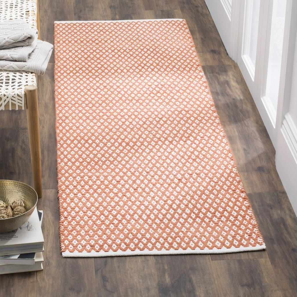 safavieh clearance boston bos685c orange rug