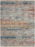 nourison rustic textures rus11 multicolor rug