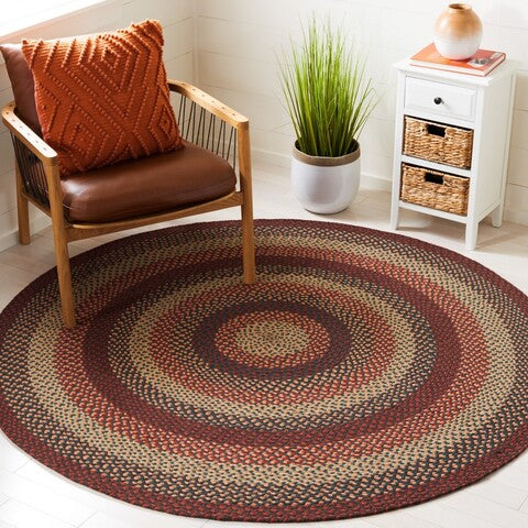safavieh clearance braided brd651z brown rug
