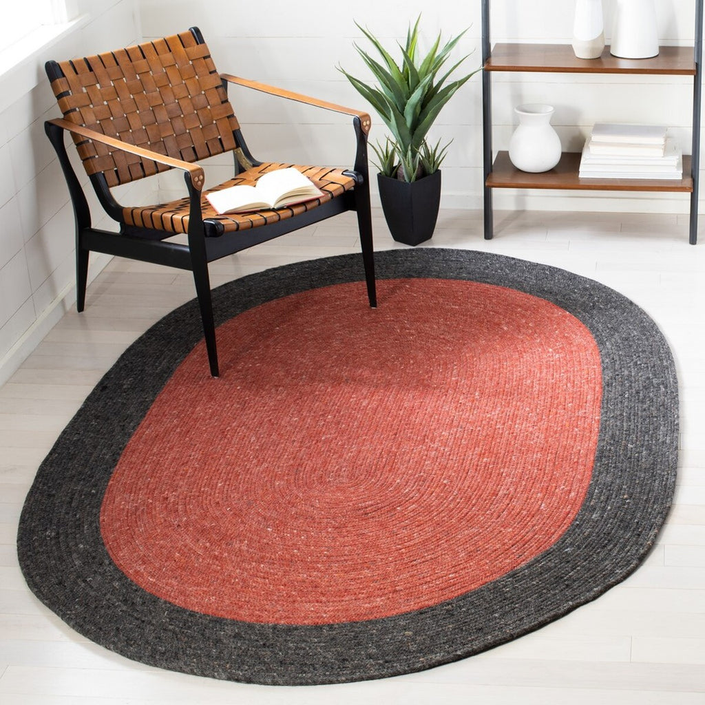 safavieh clearance braided brd902q red rug