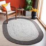 safavieh clearance braided brd904h charcoal rug