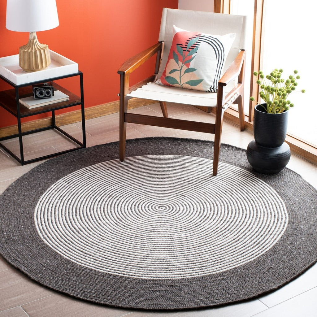 safavieh clearance braided brd904h charcoal rug