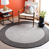 safavieh clearance braided brd904h charcoal rug