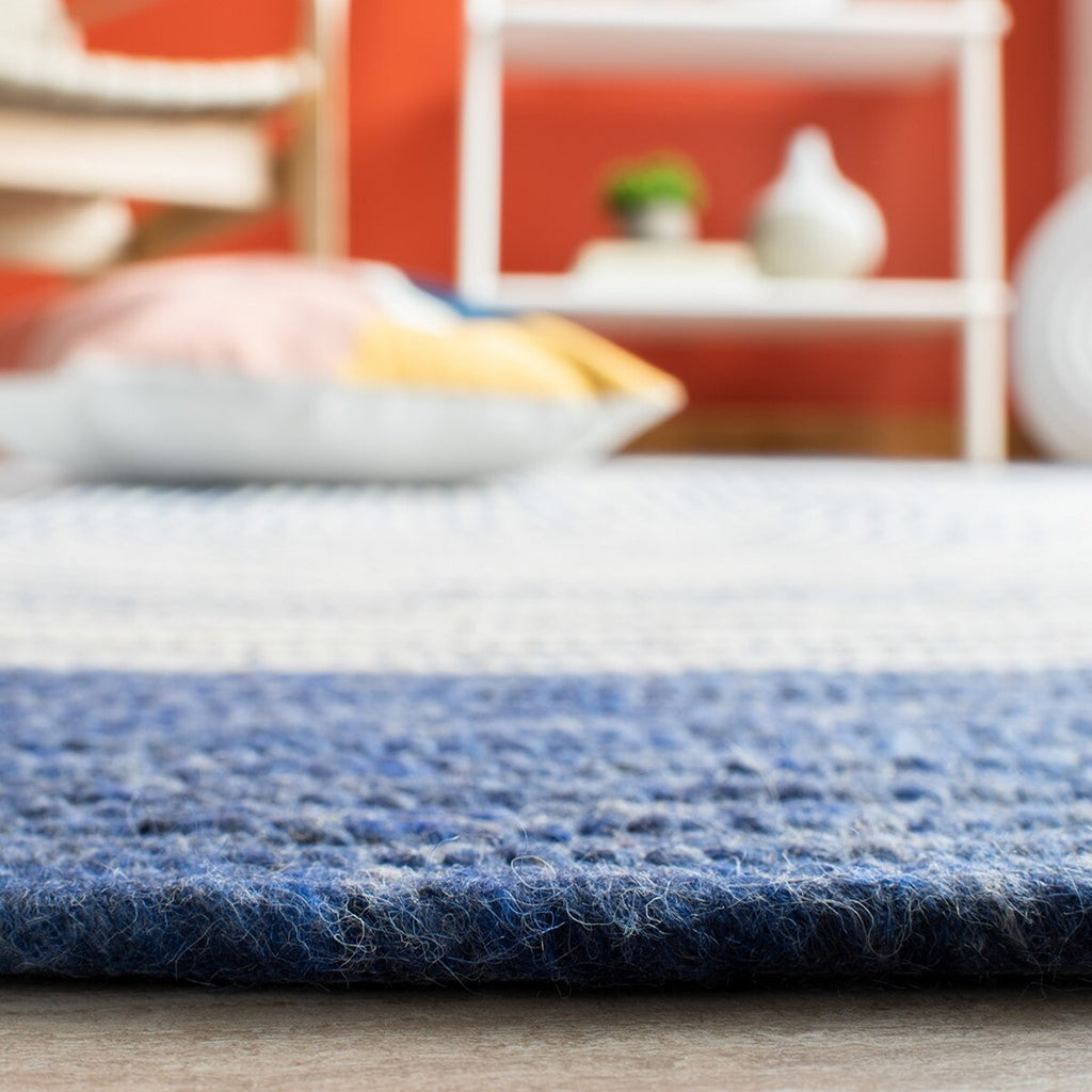 safavieh clearance braided brd904n navy rug
