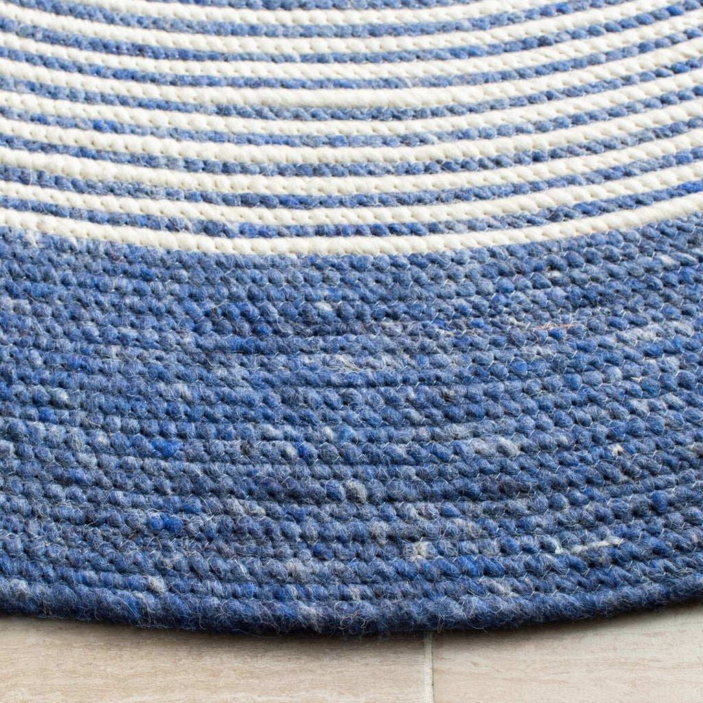 safavieh clearance braided brd904n navy rug