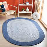 safavieh clearance braided brd904n navy rug
