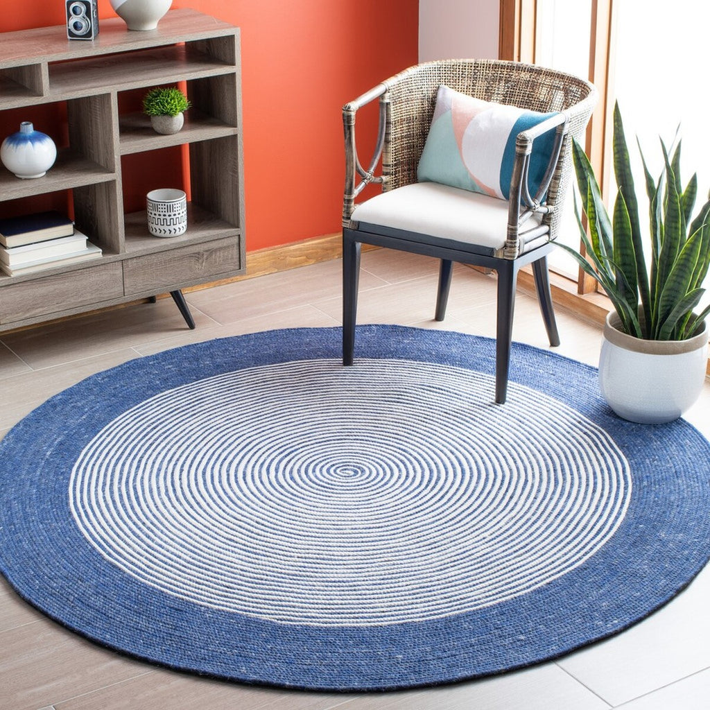 safavieh clearance braided brd904n navy rug