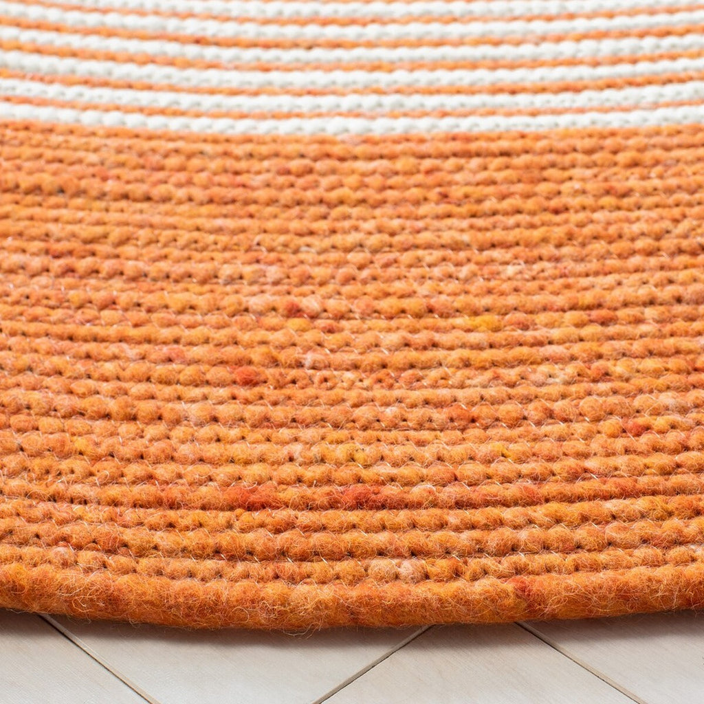 safavieh clearance braided brd904p orange rug