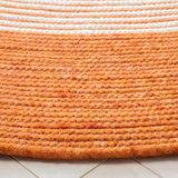safavieh clearance braided brd904p orange rug