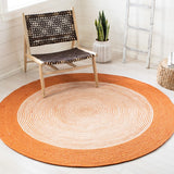 safavieh clearance braided brd904p orange rug