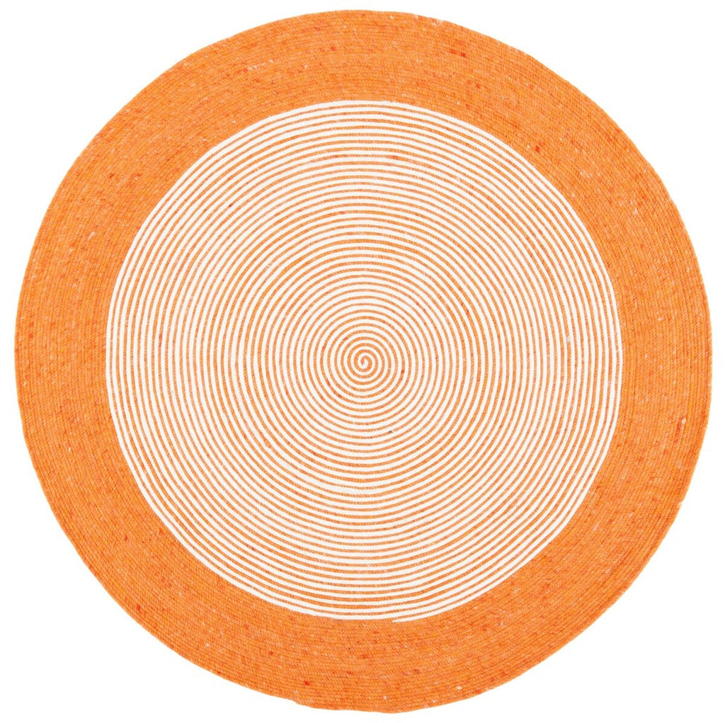 safavieh clearance braided brd904p orange rug