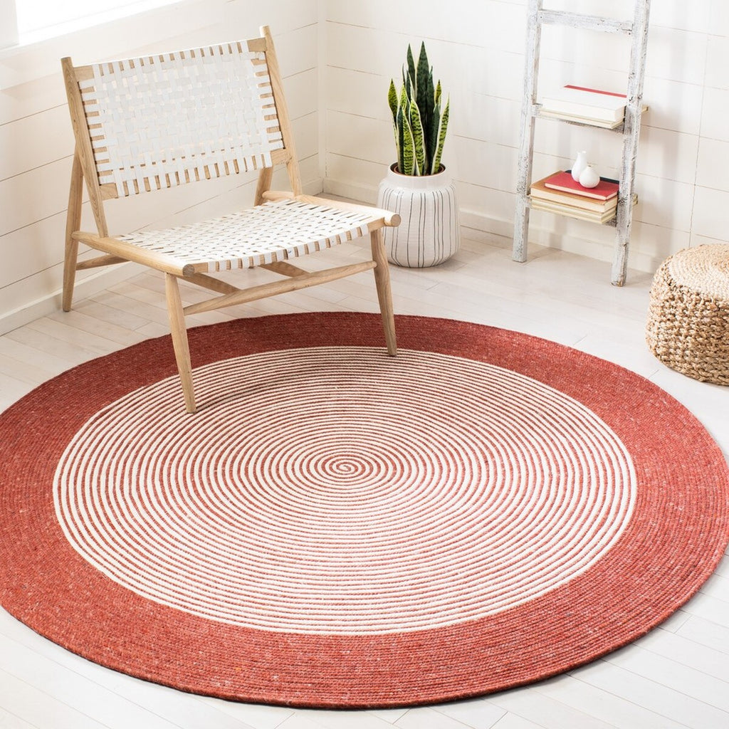 safavieh clearance braided brd904q red rug