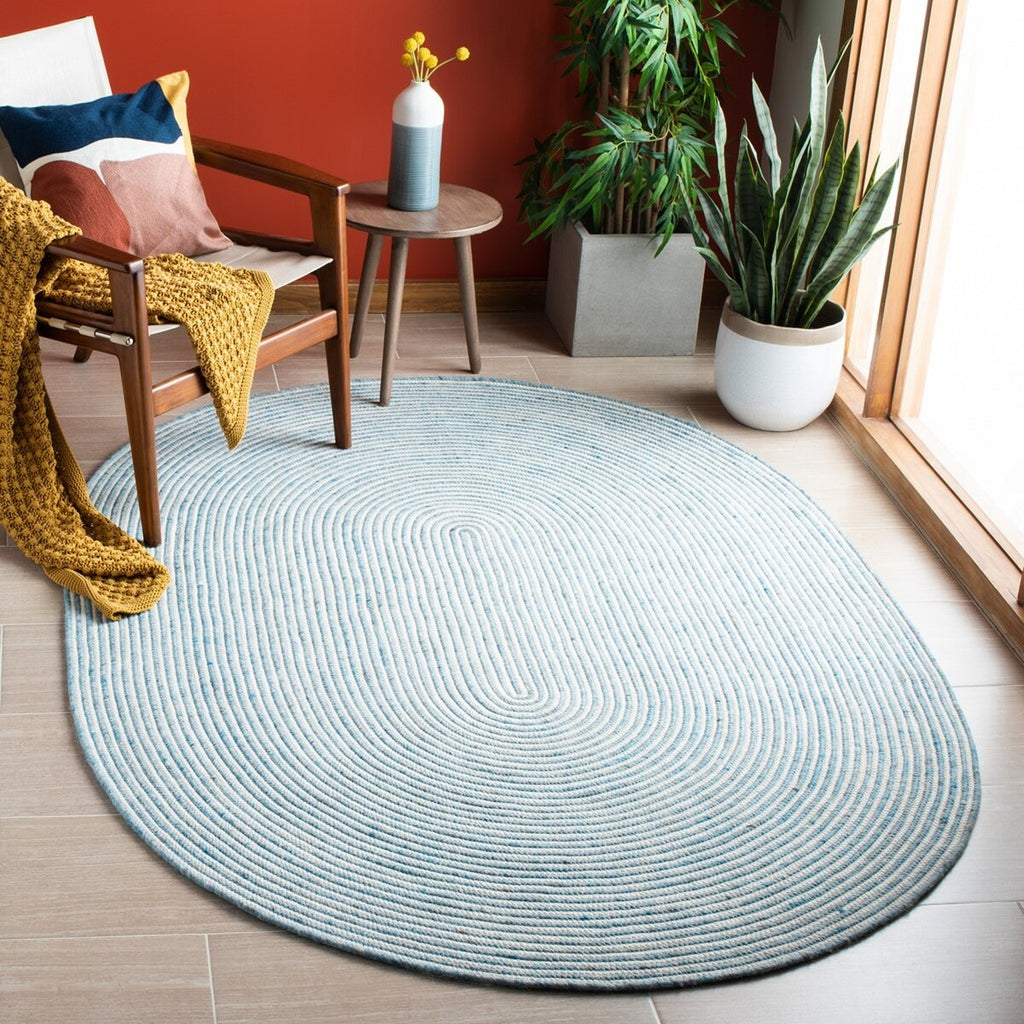 safavieh clearance braided brd905m blue rug