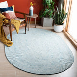 safavieh clearance braided brd905m blue rug