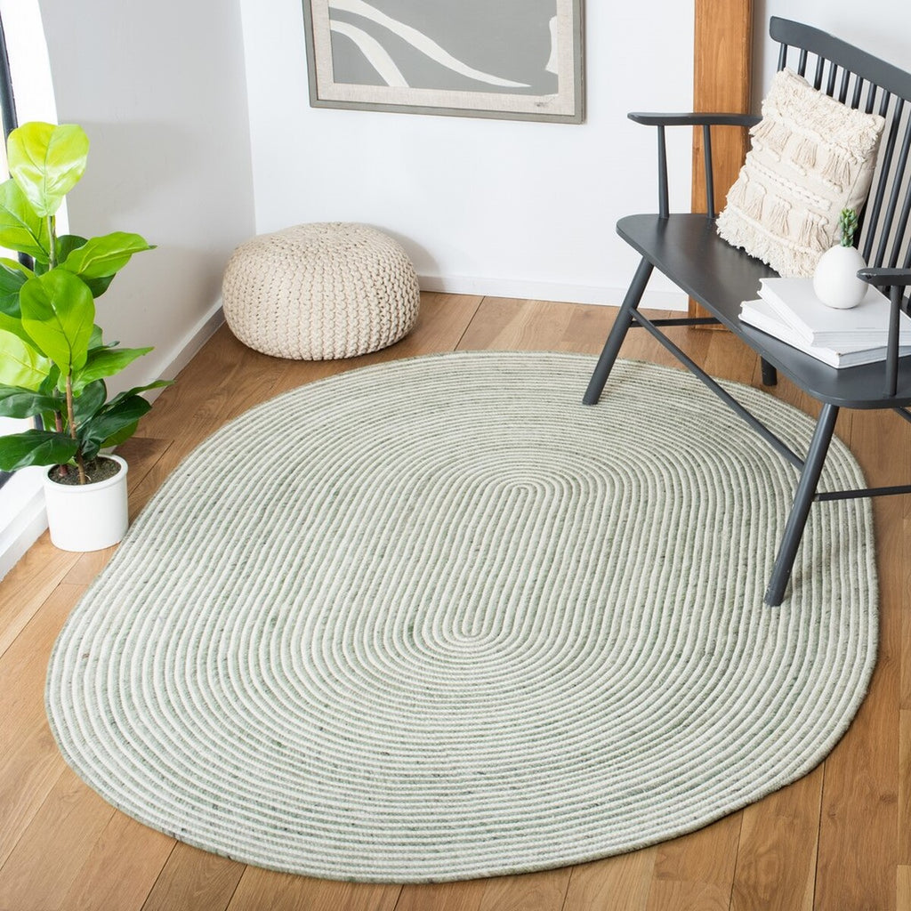 safavieh clearance braided brd905y green rug
