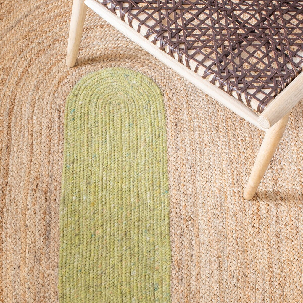 safavieh clearance braided brd910y green rug