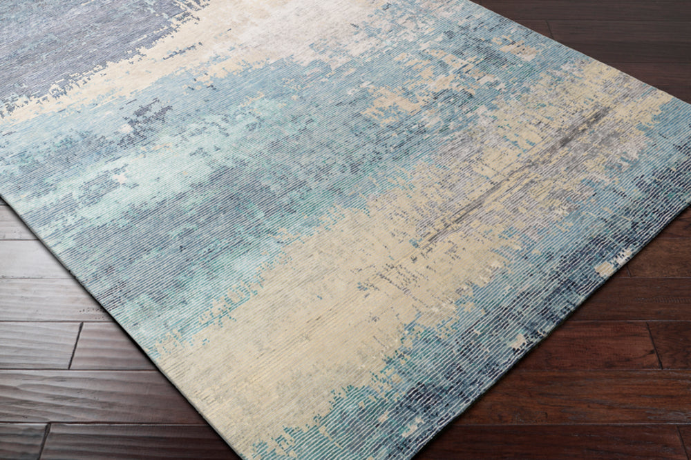 Surya Rug Co. Baranof BRF-1000 Aqua Rug
