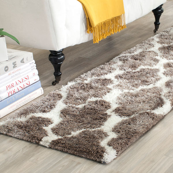 safavieh clearance barcelona shag bsg319b silver rug