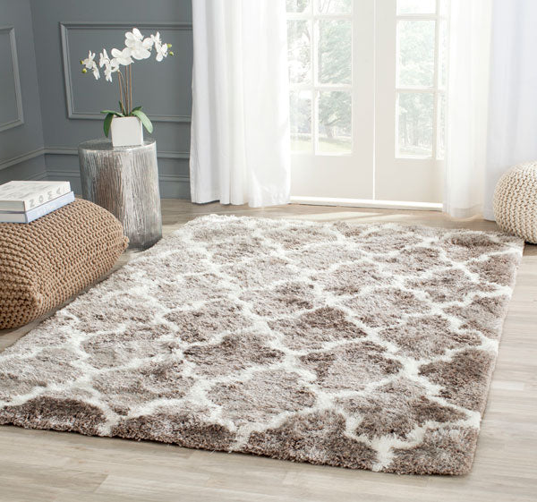 safavieh clearance barcelona shag bsg319b silver rug