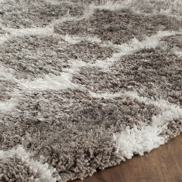 safavieh clearance barcelona shag bsg319b silver rug