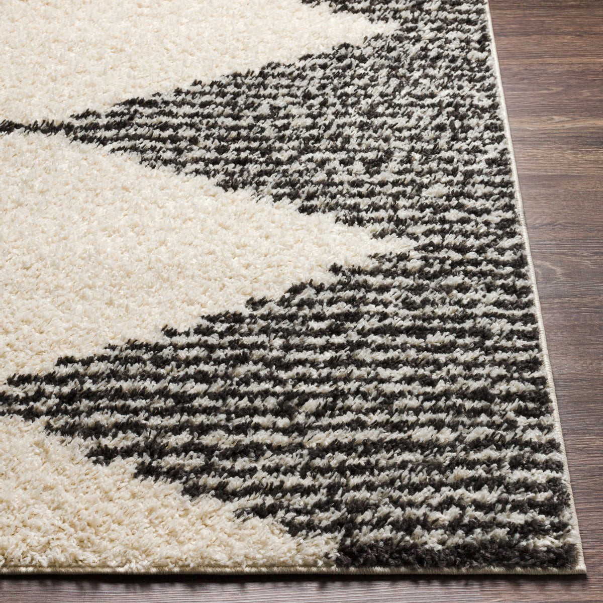 surya beni shag bsh 2308 charcoal rugs