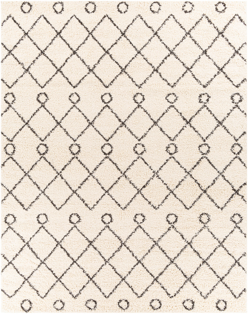 surya beni shag bsh 2313 charcoal rugs