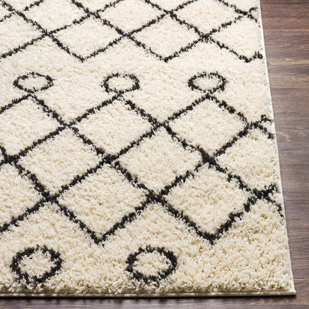 surya beni shag bsh 2313 charcoal rugs