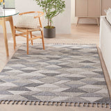 nourison paxton pax01 grey charcoal rug