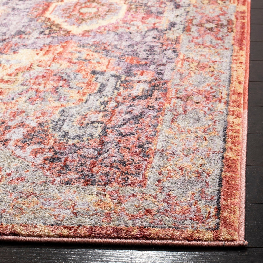 safavieh clearance bristol btl340r rust rug