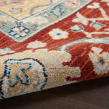 nourison parisa psa07 gold brick rug