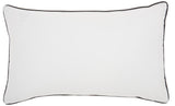 nourison trendy hip new age qy280 white pillow