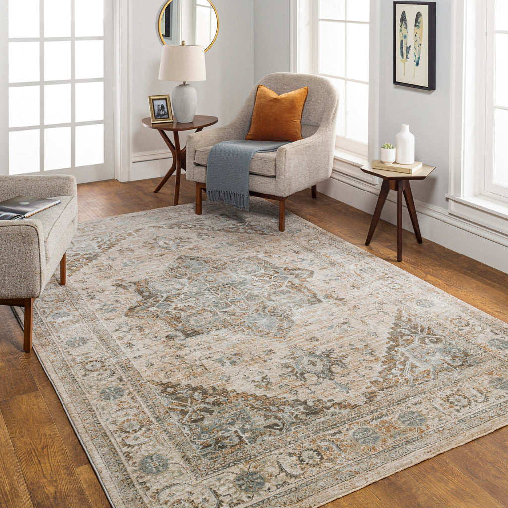 Livabliss Brunswick BWK-2320 Light Beige Rug