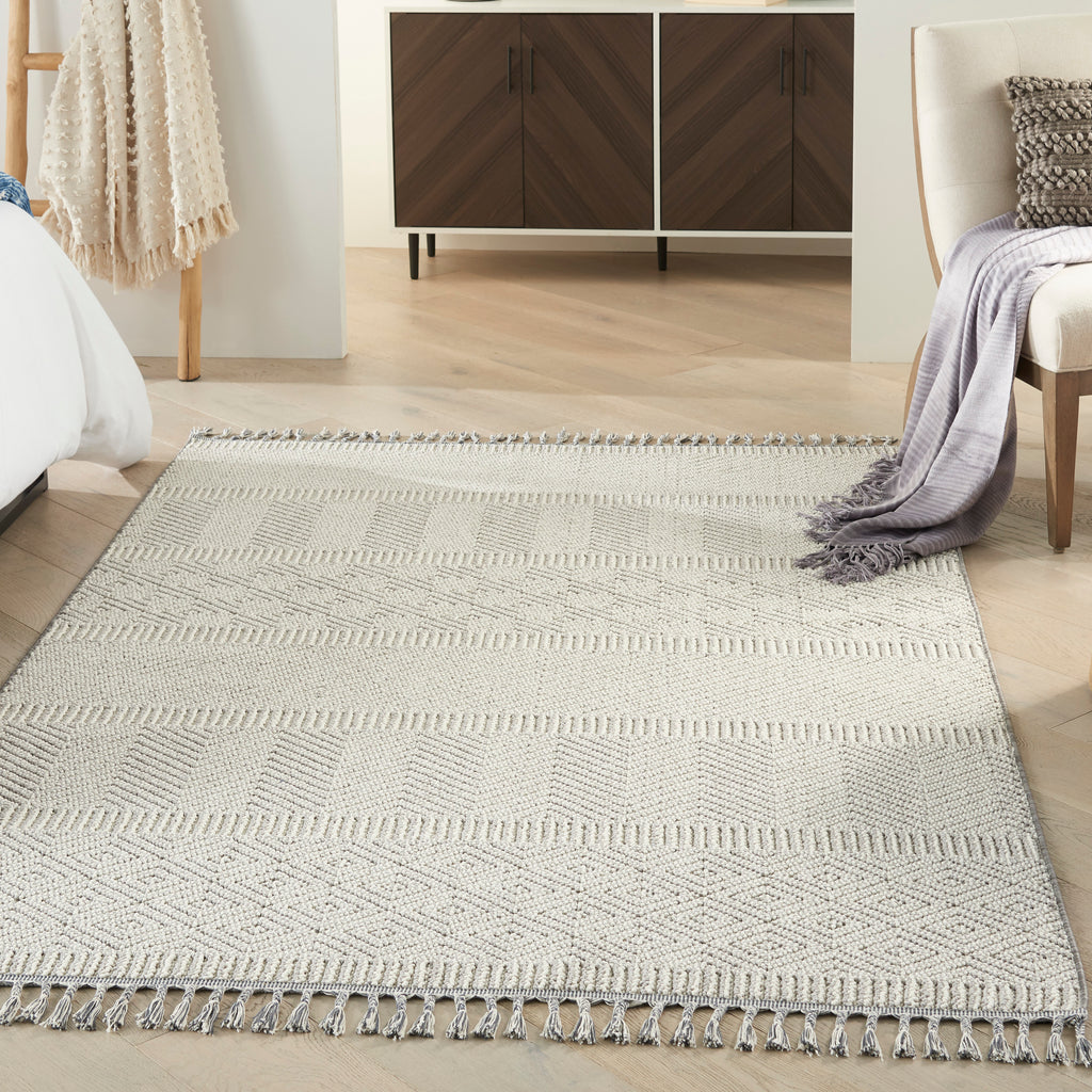 nourison paxton pax06 grey ivory rug