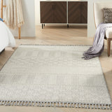 nourison paxton pax06 grey ivory rug