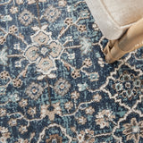 nourison american manor amr01 blue ivory rug