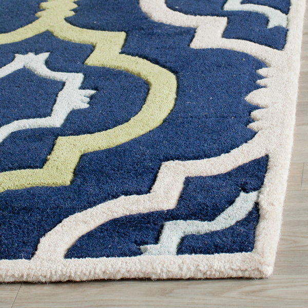 Safavieh Clearance Chatham CHT747C Navy Blue Rug