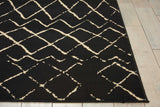 Nourison Sale Grafix GRF04 Black Rug