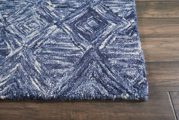 Nourison Sale Interlock ITL01 Denim Rug