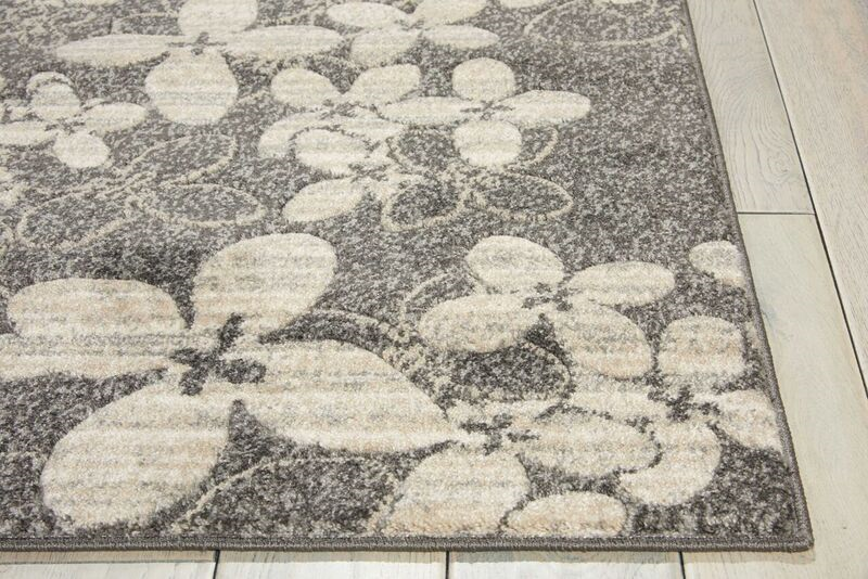 Nourison Sale Maxell MAE02 Charcoal Rug