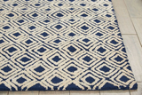 Nourison Clearance Deco Mod DEC02 Navy Rug