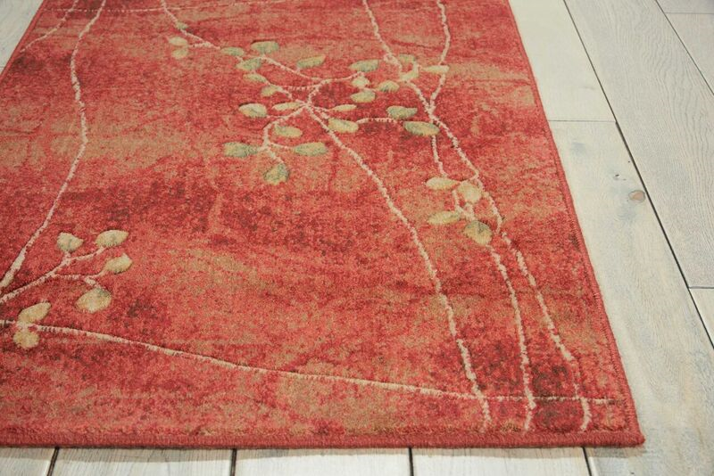 Nourison Sale Somerset ST74 Flame Rug